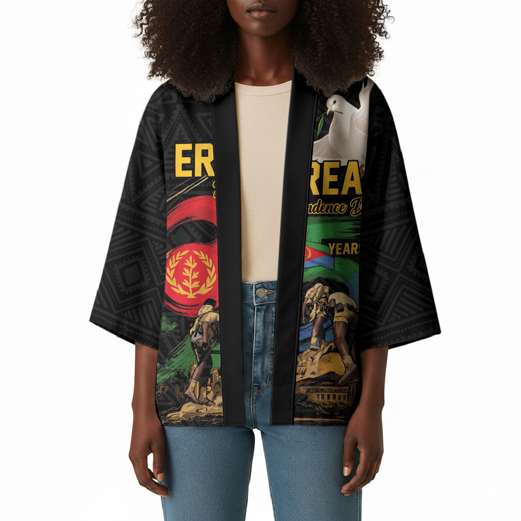 Personalized Eritrea Independence 35 Years Kimono Freedom Fighters Heritage