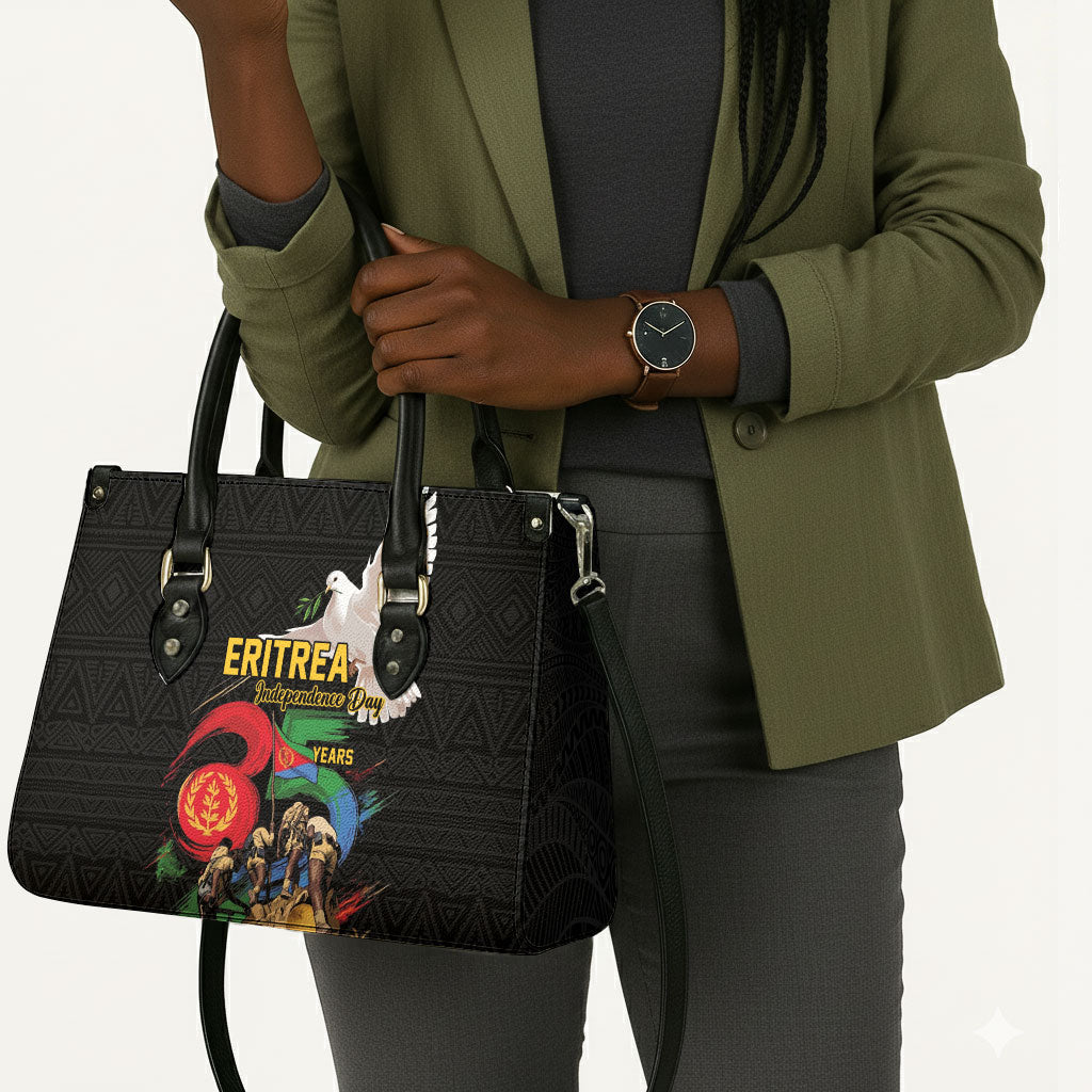 Eritrea Independence 35 Years Leather Bag Freedom Fighters Heritage