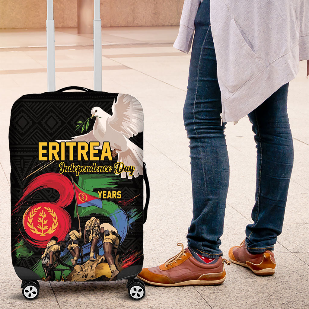 Eritrea Independence 35 Years Luggage Cover Freedom Fighters Heritage