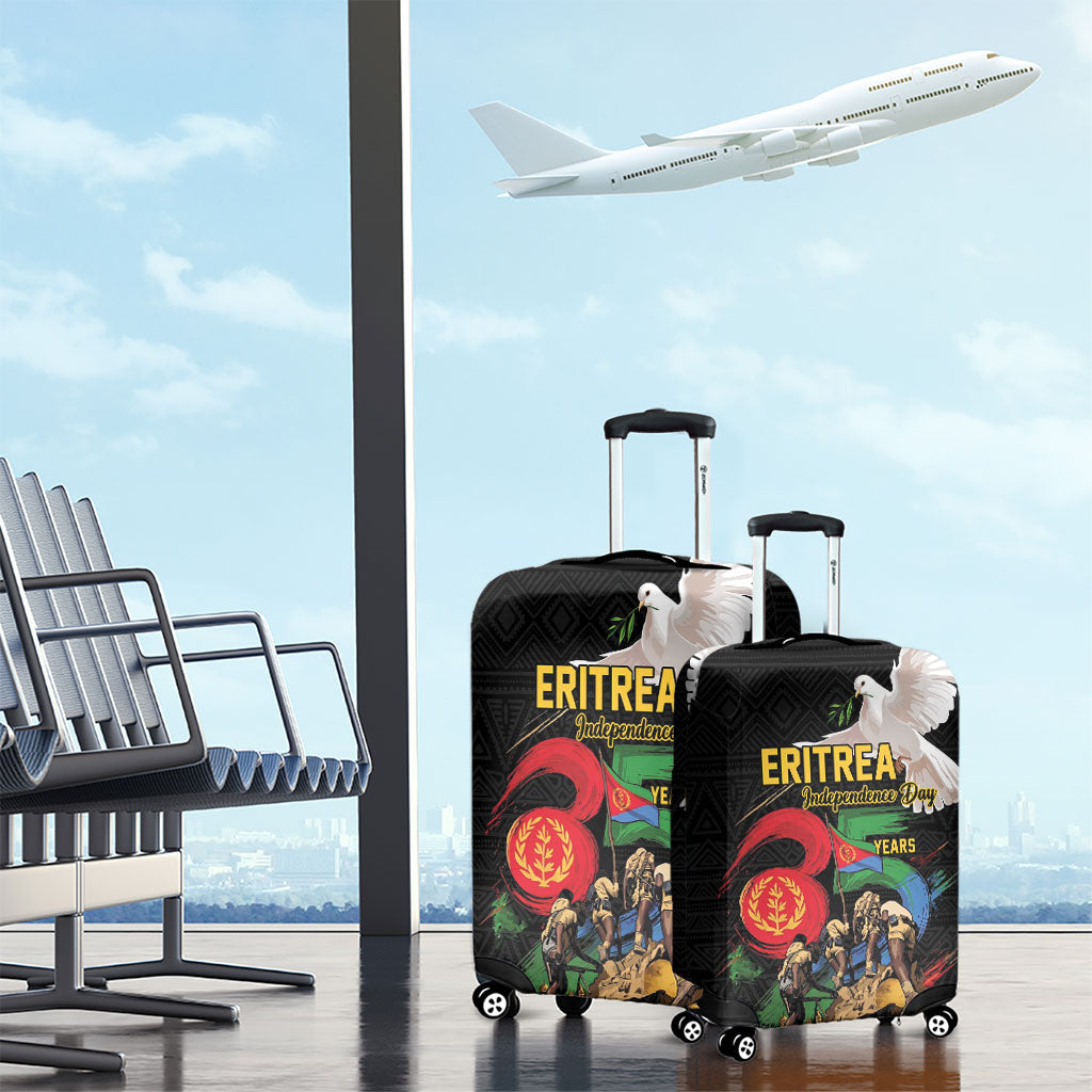 Eritrea Independence 35 Years Luggage Cover Freedom Fighters Heritage