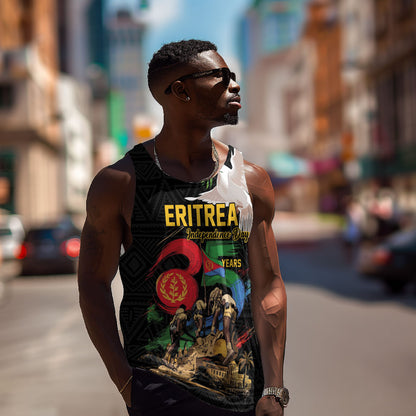 Personalized Eritrea Independence 35 Years Men Tank Top Freedom Fighters Heritage
