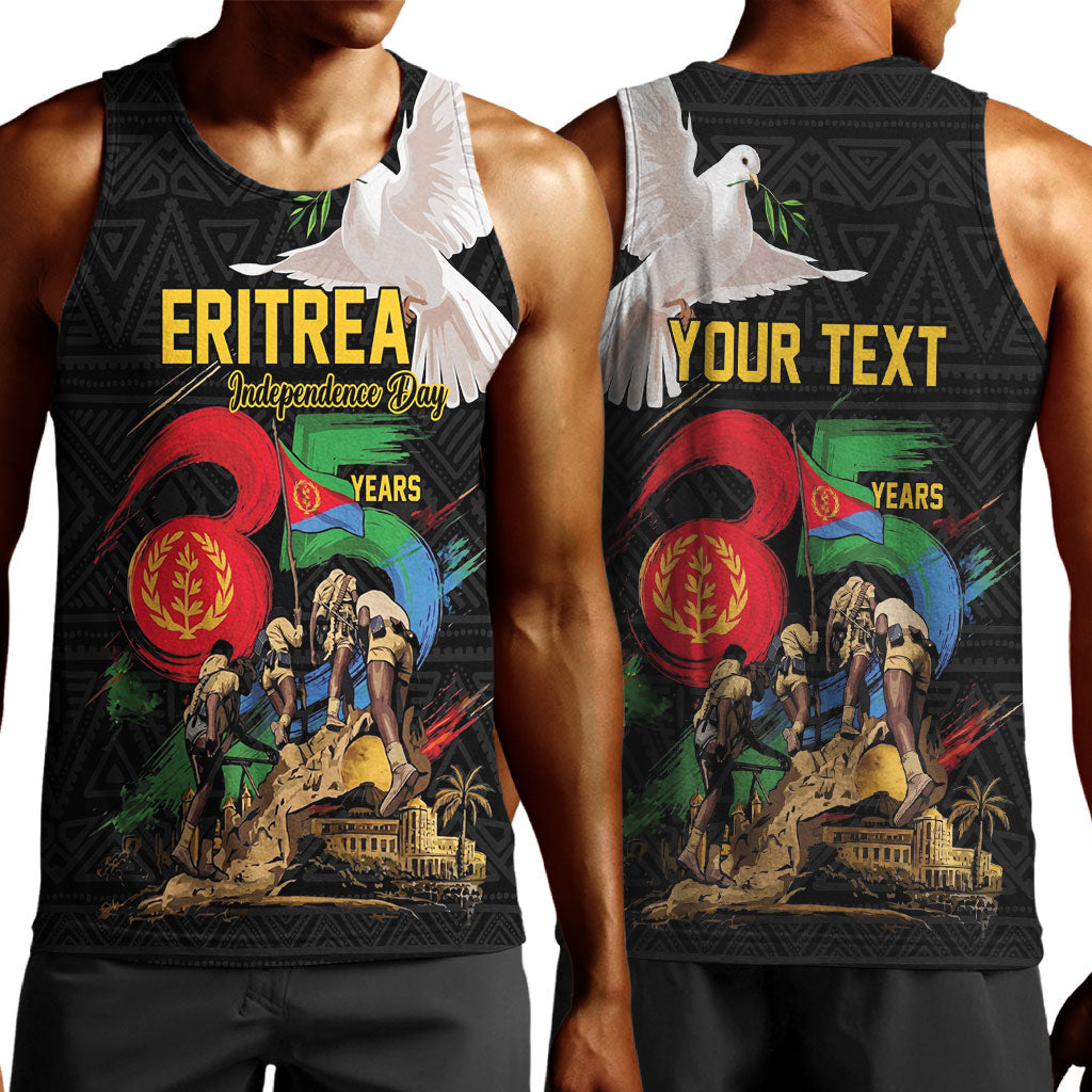 Personalized Eritrea Independence 35 Years Men Tank Top Freedom Fighters Heritage
