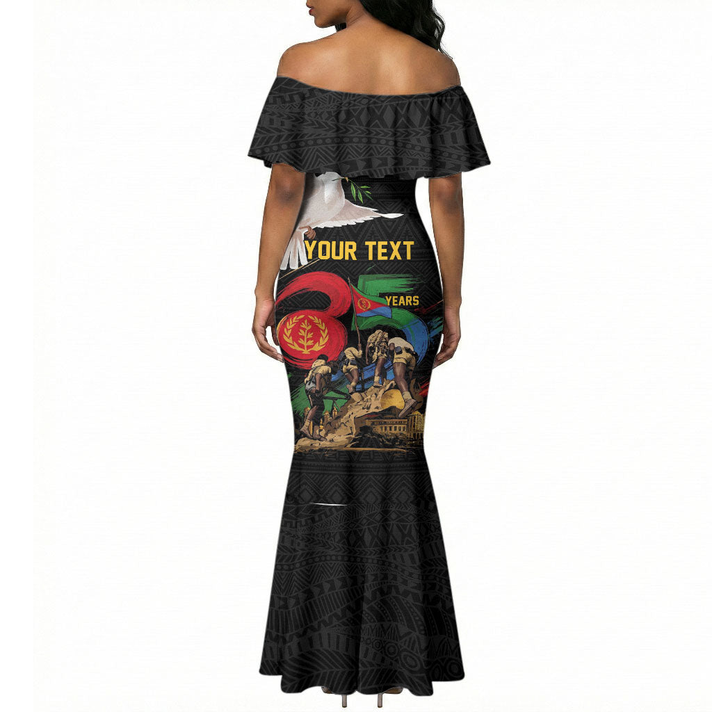 Personalized Eritrea Independence 35 Years Mermaid Dress Freedom Fighters Heritage