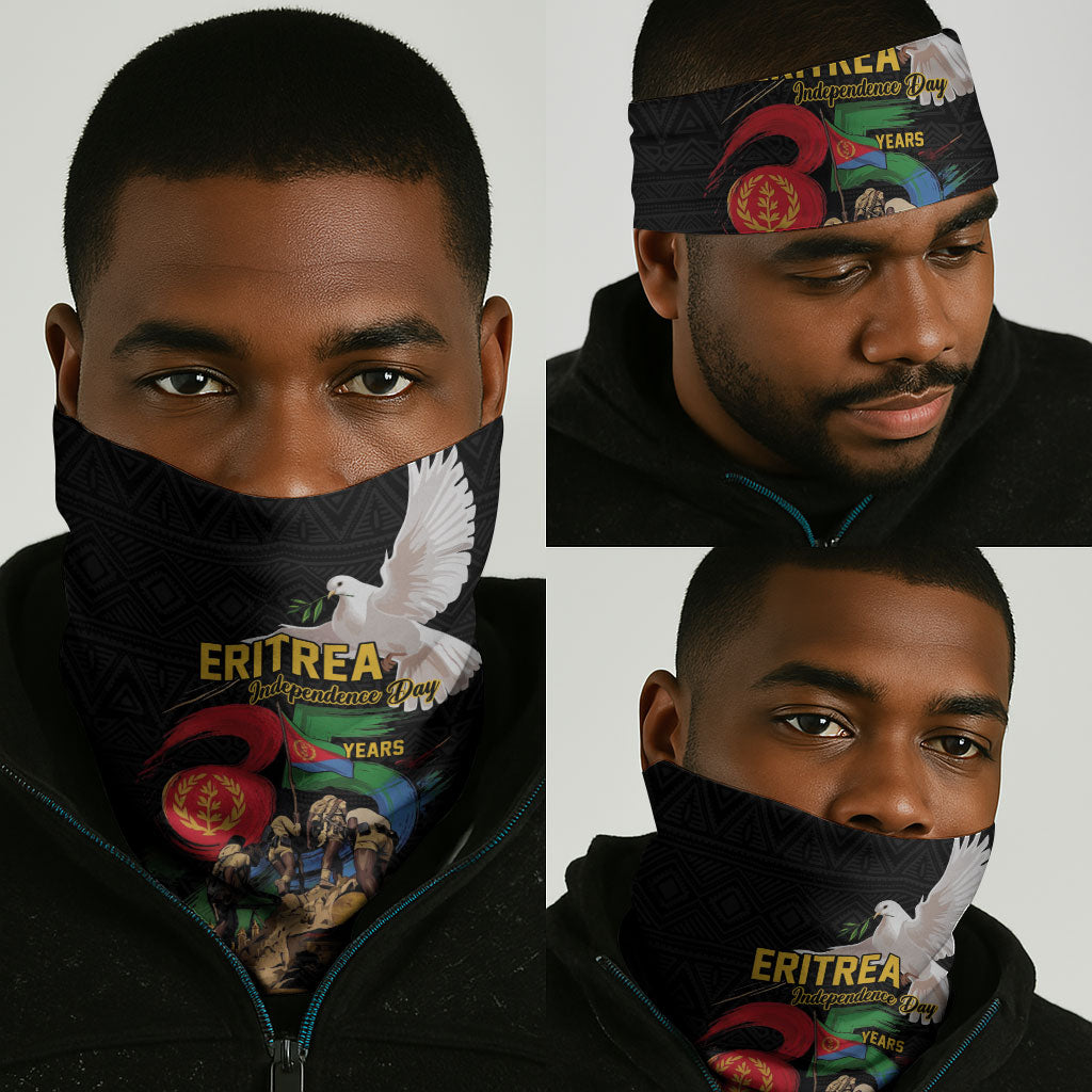 Eritrea Independence 35 Years Neck Gaiter Freedom Fighters Heritage