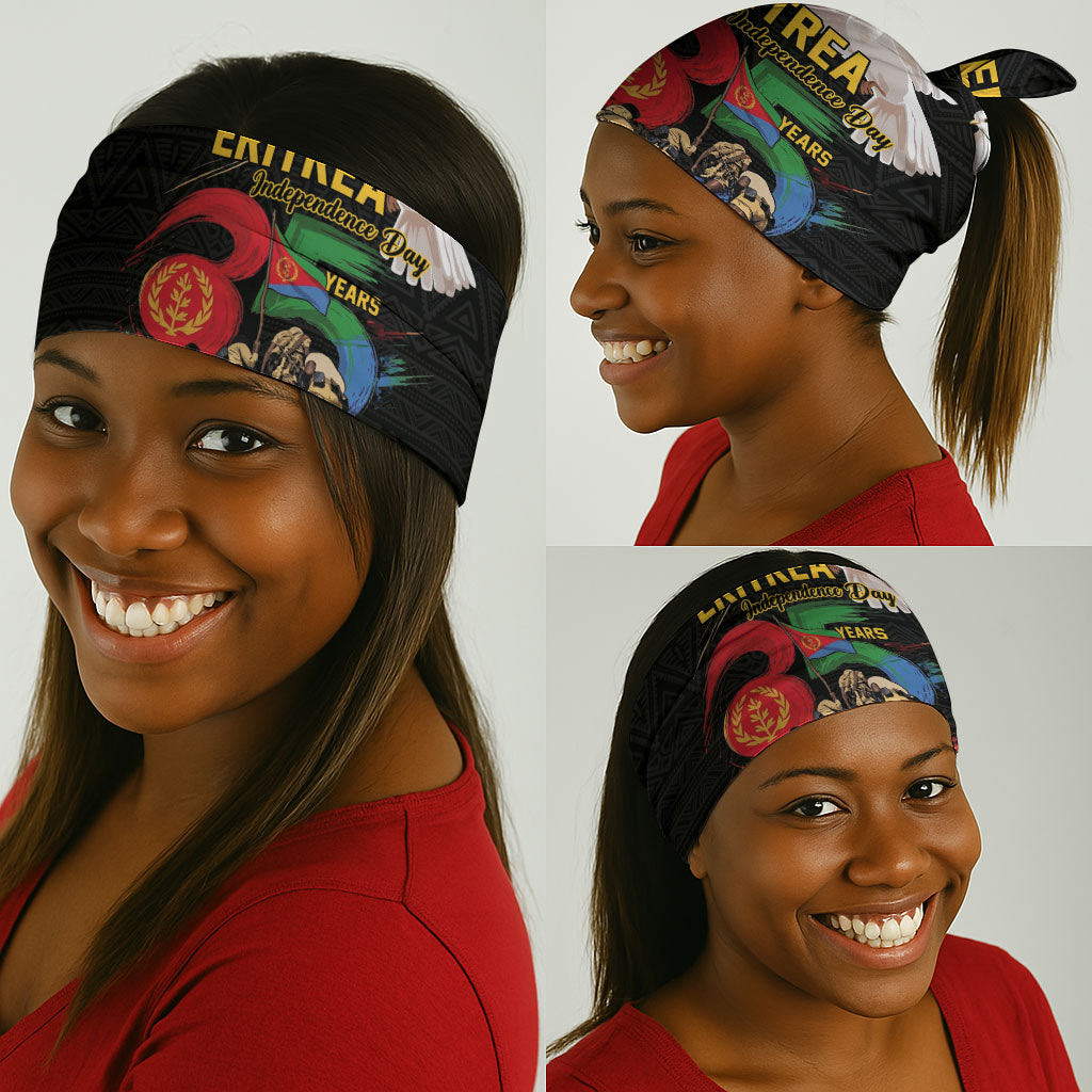 Eritrea Independence 35 Years Neck Gaiter Freedom Fighters Heritage