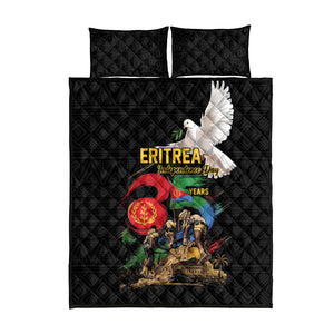 Eritrea Independence 35 Years Quilt Bed Set Freedom Fighters Heritage