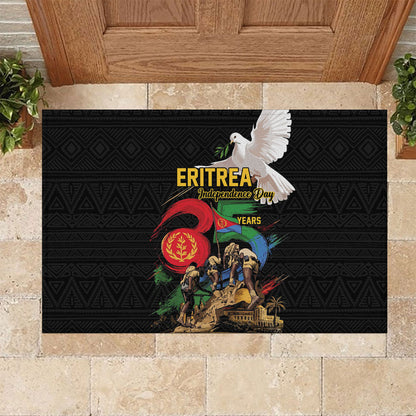 Eritrea Independence 35 Years Rubber Doormat Freedom Fighters Heritage