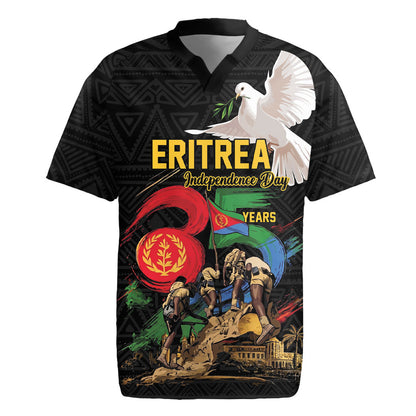 Personalized Eritrea Independence 35 Years Rugby Jersey Freedom Fighters Heritage
