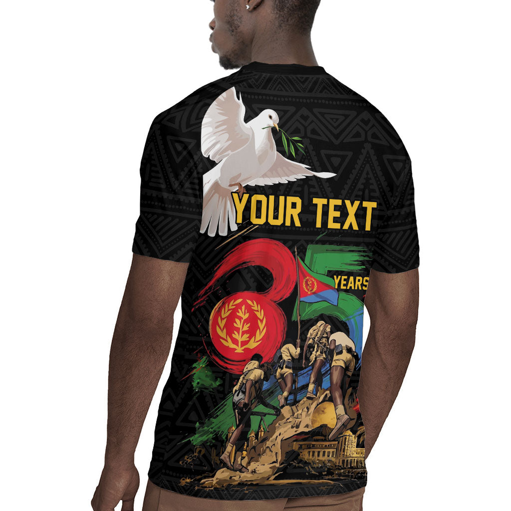 Personalized Eritrea Independence 35 Years Rugby Jersey Freedom Fighters Heritage
