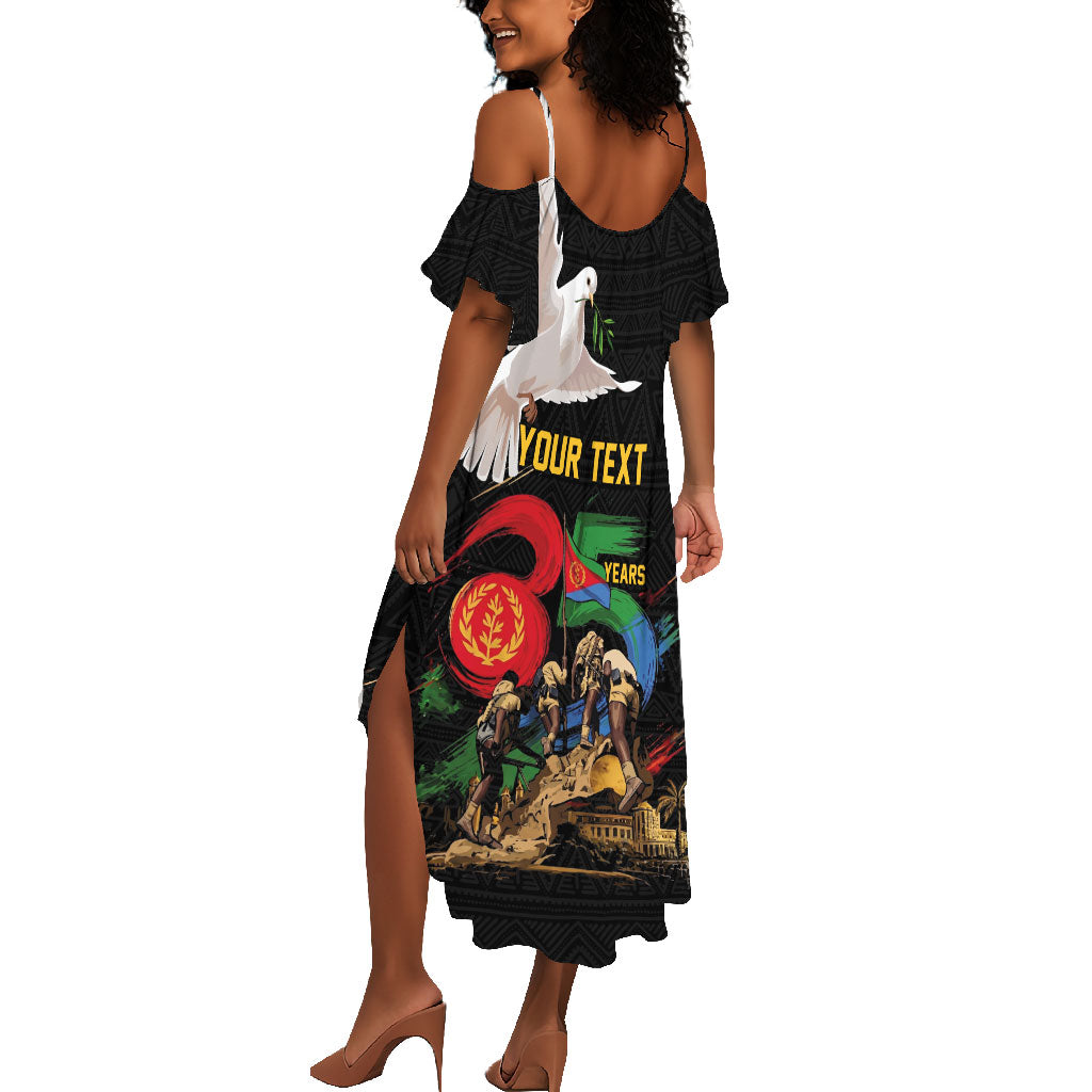 Personalized Eritrea Independence 35 Years Summer Maxi Dress Freedom Fighters Heritage