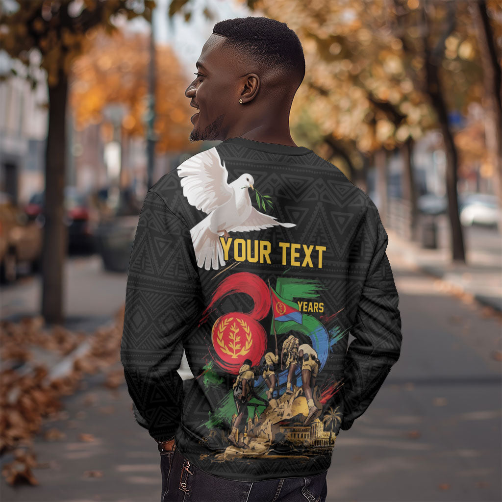 Personalized Eritrea Independence 35 Years Sweatshirt Freedom Fighters Heritage