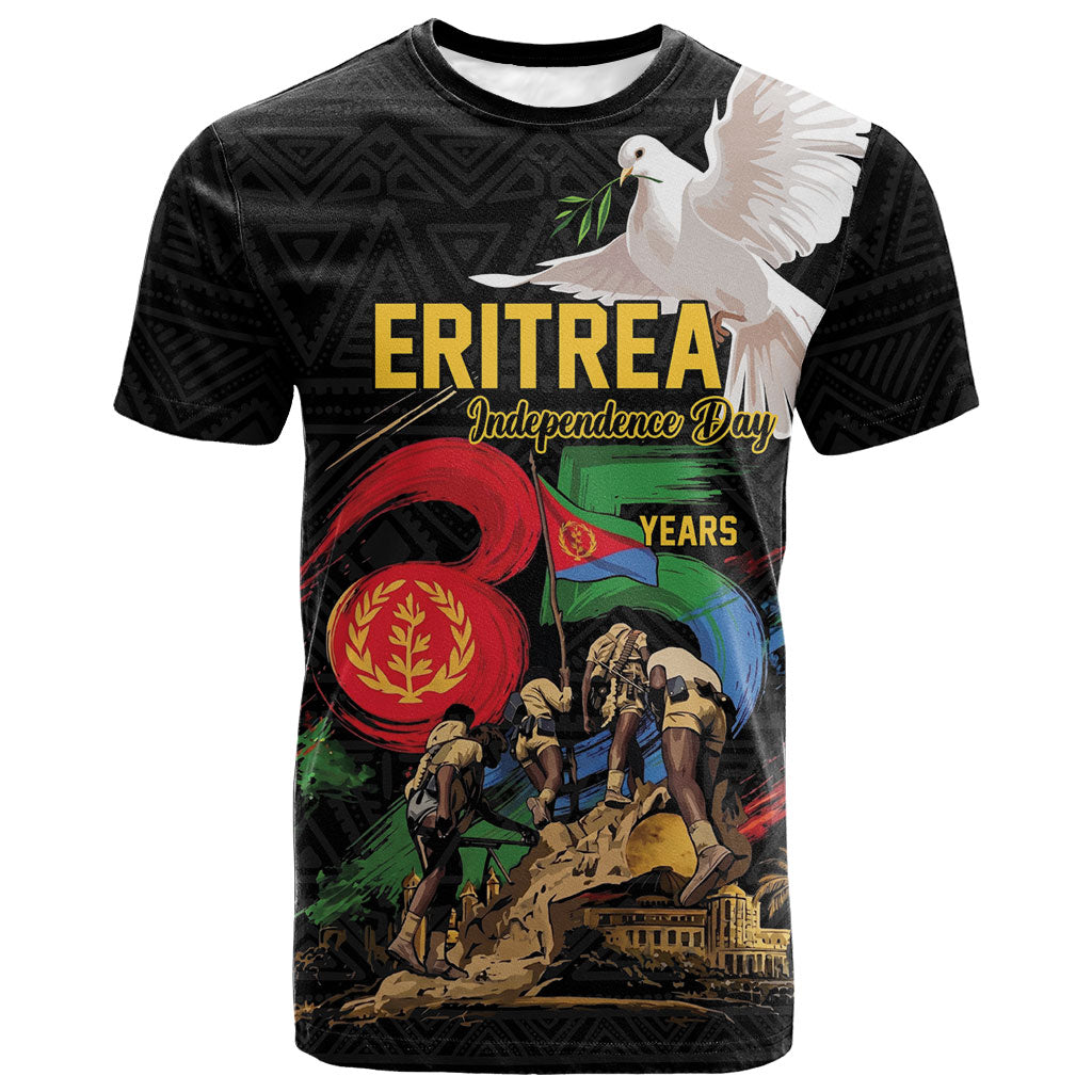 Personalized Eritrea Independence 35 Years T shirt Freedom Fighters Heritage