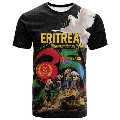 Personalized Eritrea Independence 35 Years T shirt Freedom Fighters Heritage