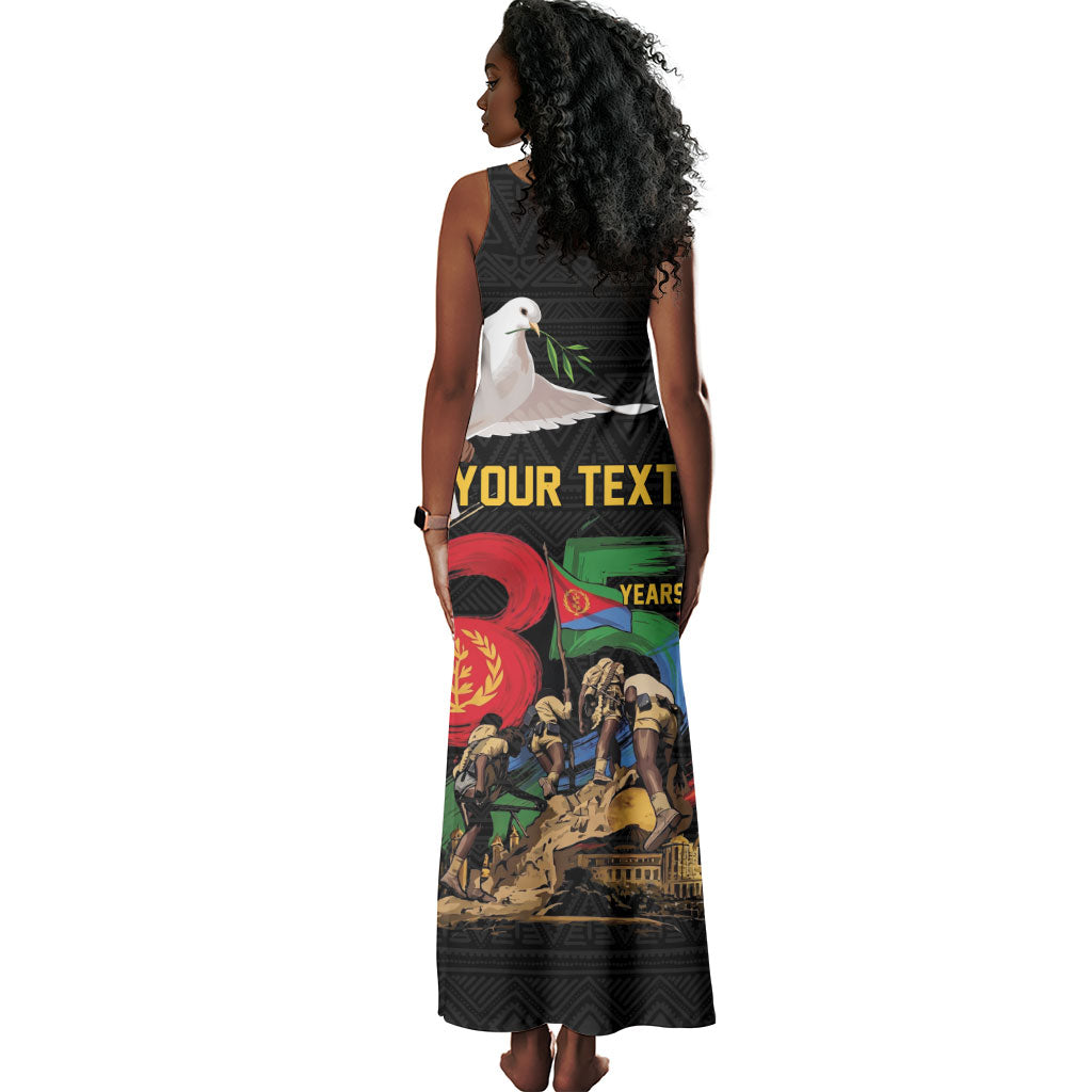Personalized Eritrea Independence 35 Years Tank Maxi Dress Freedom Fighters Heritage