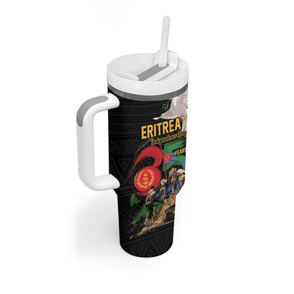 Personalized Eritrea Independence 35 Years Tumbler With Handle Freedom Fighters Heritage