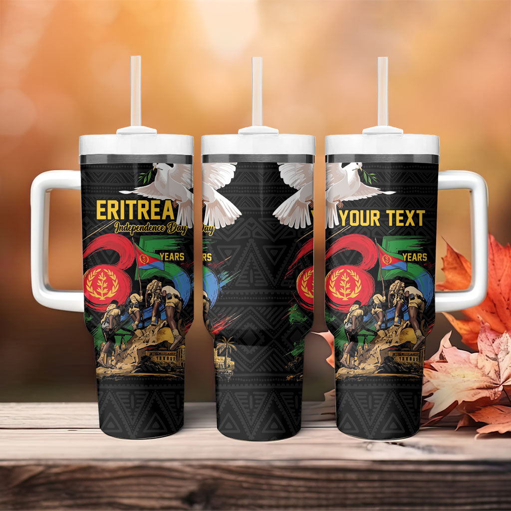 Personalized Eritrea Independence 35 Years Tumbler With Handle Freedom Fighters Heritage