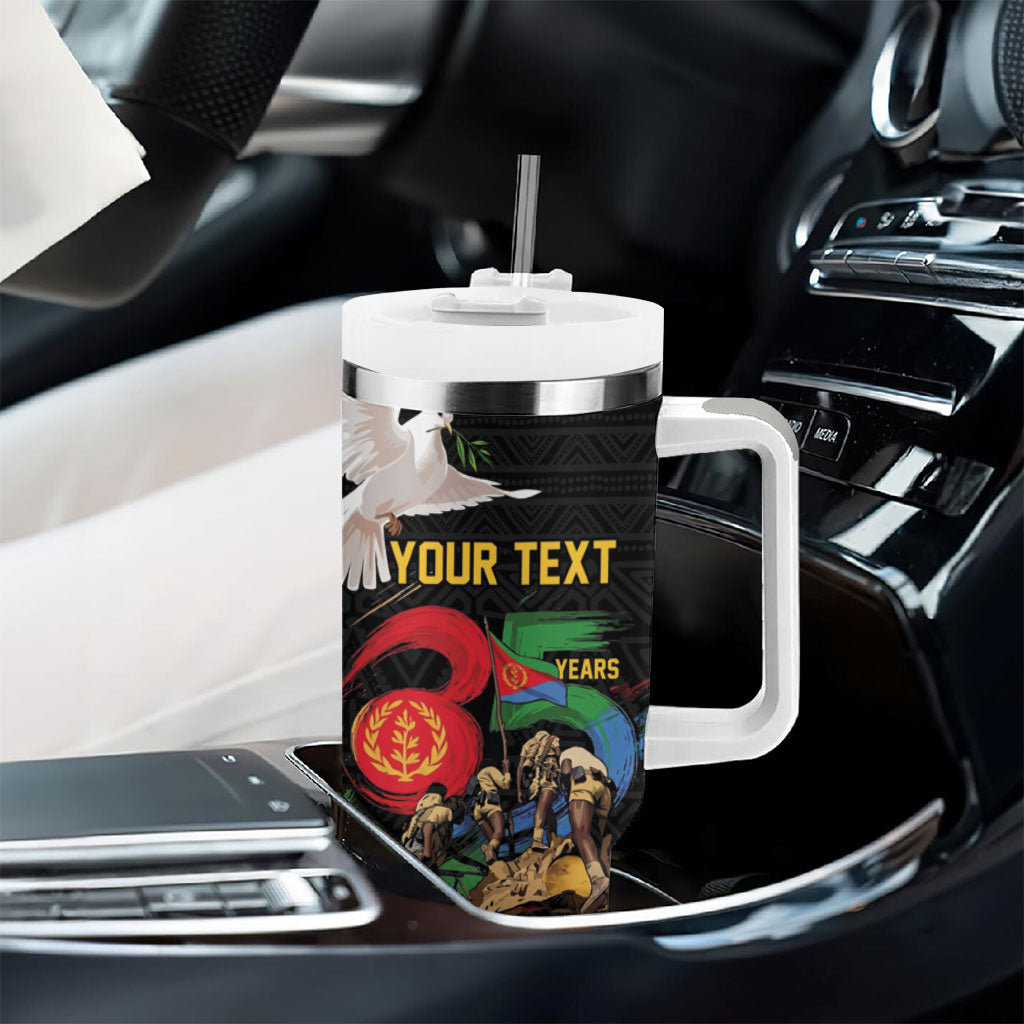Personalized Eritrea Independence 35 Years Tumbler With Handle Freedom Fighters Heritage