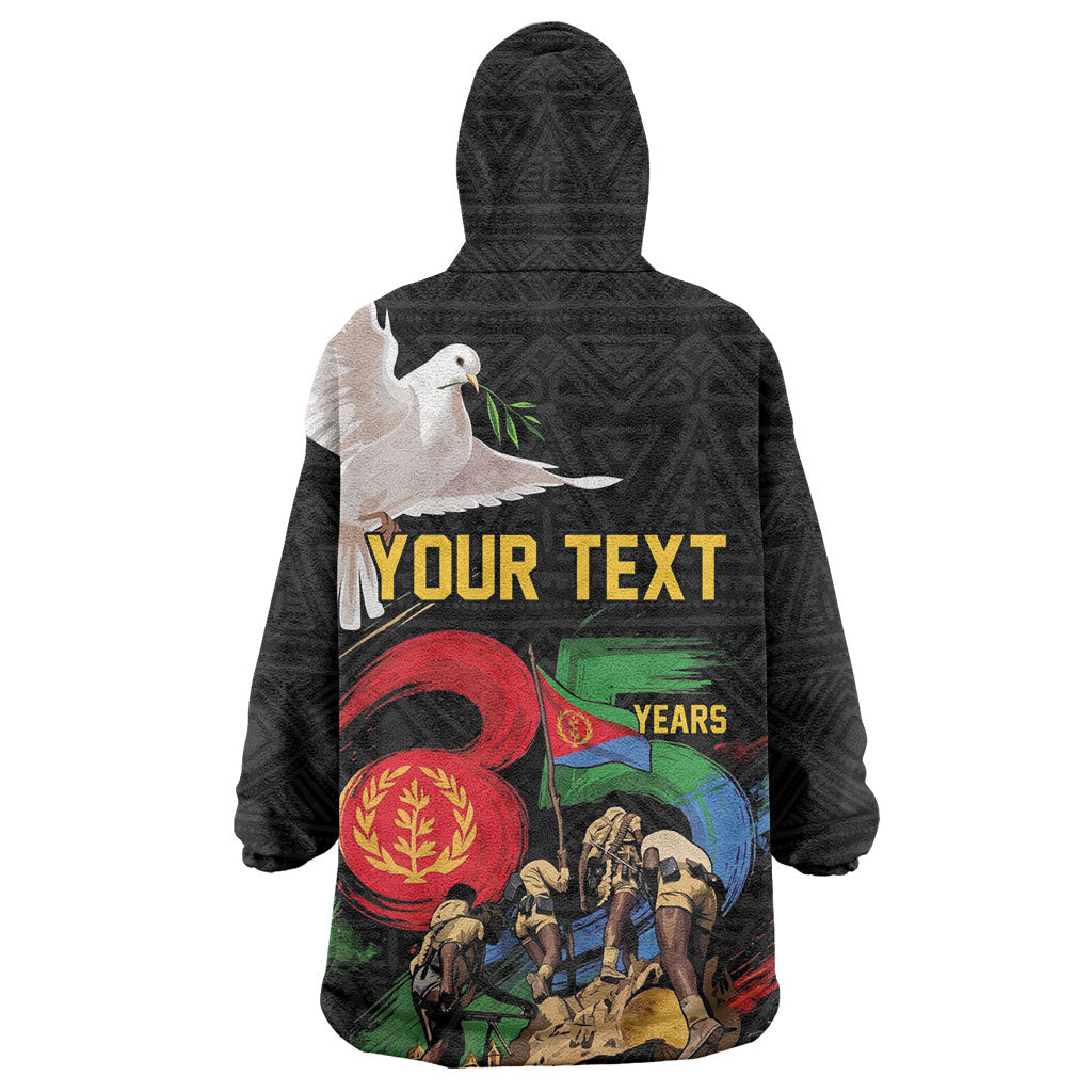 Personalized Eritrea Independence 35 Years Wearable Blanket Hoodie Freedom Fighters Heritage