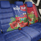 Personalized Afro-Haitians Tropical Back Car Seat Cover Fleur-De-Lis Veves Motif - African Pride