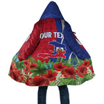 Personalized Afro-Haitians Tropical Cloak Fleur-De-Lis Veves Motif - African Pride