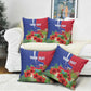 Personalized Afro-Haitians Tropical Pillow Cover Fleur-De-Lis Veves Motif - African Pride