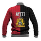 Afro-Haitians Empire of Haiti 1804-1806 Baseball Jacket Fleur-De-Lis Veves Motif - African Pride