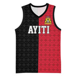 Afro-Haitians Empire of Haiti 1804-1806 Basketball Jersey Fleur-De-Lis Veves Motif - African Pride
