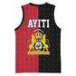 Afro-Haitians Empire of Haiti 1804-1806 Basketball Jersey Fleur-De-Lis Veves Motif - African Pride