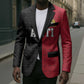 Afro-Haitians Empire of Haiti 1804-1806 Blazer Fleur-De-Lis Veves Motif - African Pride