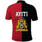 Afro-Haitians Empire of Haiti 1804-1806 Polo Shirt Fleur-De-Lis Veves Motif LT18