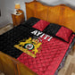 Afro-Haitians Empire of Haiti 1804-1806 Quilt Bed Set Fleur-De-Lis Veves Motif - African Pride