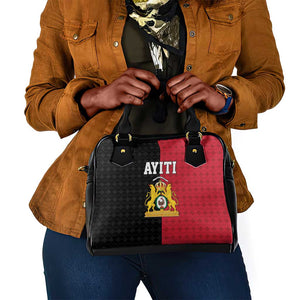 Afro-Haitians Empire of Haiti 1804-1806 Shoulder Handbag Fleur-De-Lis Veves Motif - African Pride
