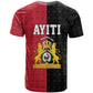 Afro-Haitians Empire of Haiti 1804-1806 T shirt Fleur-De-Lis Veves Motif LT18