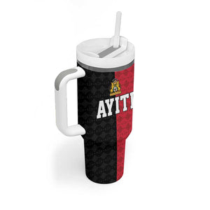 Afro-Haitians Empire of Haiti 1804-1806 Tumbler With Handle Fleur-De-Lis Veves Motif - African Pride