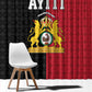Afro-Haitians Empire of Haiti 1804-1806 Window Curtain Fleur-De-Lis Veves Motif - African Pride