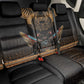 Ancient Egypt Scarab Beetle Back Car Seat Cover Hieroglyphs Alphabet Pattern