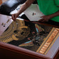 Ancient Egypt Scarab Beetle Puzzle Hieroglyphs Alphabet Pattern