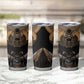 Ancient Egypt Scarab Beetle Tumbler Cup Hieroglyphs Alphabet Pattern