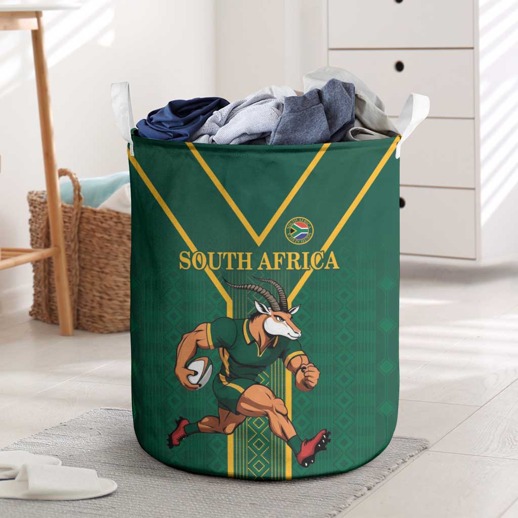 South Africa Rugby Laundry Basket Go Springboks - African Pride