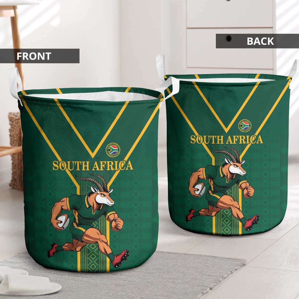South Africa Rugby Laundry Basket Go Springboks - African Pride
