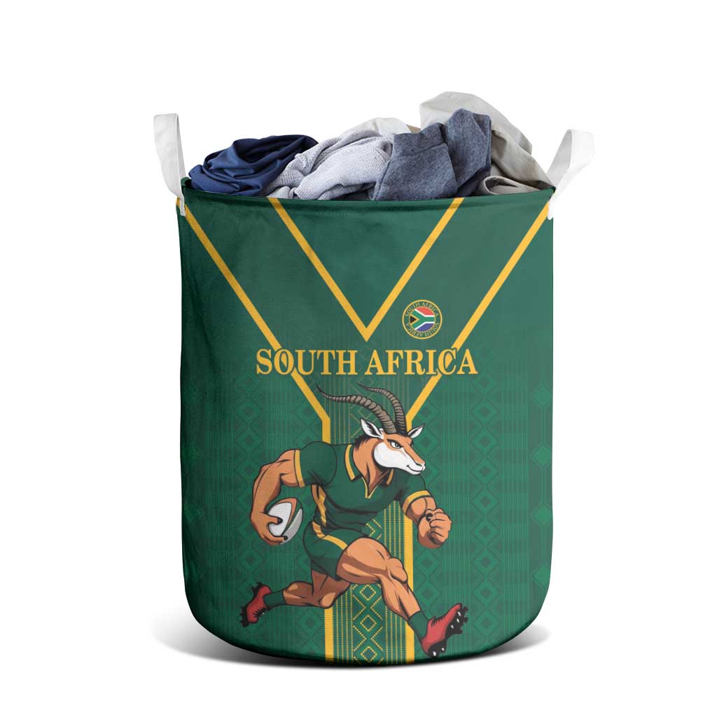 South Africa Rugby Laundry Basket Go Springboks - African Pride