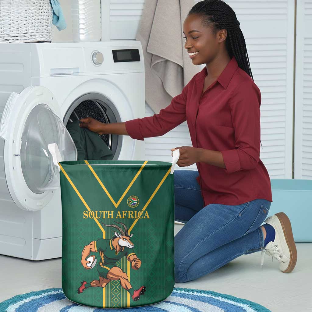 South Africa Rugby Laundry Basket Go Springboks - African Pride