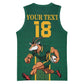 Custom South Africa Rugby Basketball Jersey Go Springboks - African Pride