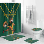 South Africa Rugby Bathroom Set Go Springboks - African Pride