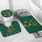 South Africa Rugby Bathroom Set Go Springboks - African Pride