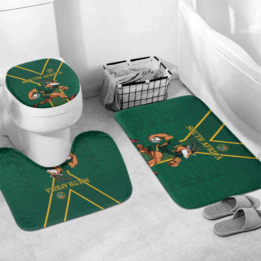South Africa Rugby Bathroom Set Go Springboks - African Pride