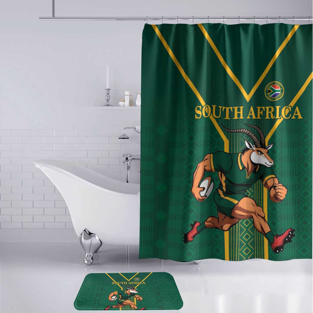 South Africa Rugby Bathroom Set Go Springboks - African Pride