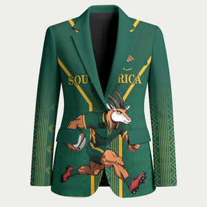 Custom South Africa Rugby Blazer Go Springboks - African Pride