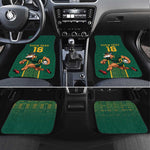 Custom South Africa Rugby Car Mats Go Springboks - African Pride