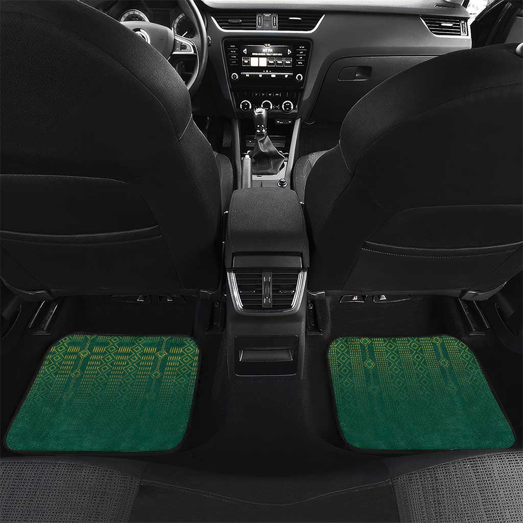 Custom South Africa Rugby Car Mats Go Springboks - African Pride